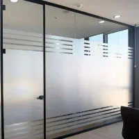 پارتیشن شیشه‌ای ،سکوریت،آینه،شیشه رنگی،درب اتومات