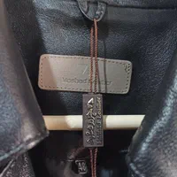 پالتو چرم برند چرم مشهد همراه دستکش های چرمی|لباس|مشهد, طرق|دیوار