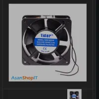 فن خنک کننده رک تیدار تعداد۱۵عددموجوده توی جعبه نو