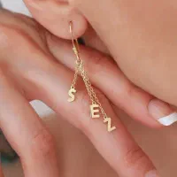 گوشواره مینیمال طلا ساخت سفارشی مستقیم از کارگاه|جواهرات|تهران, بازار|دیوار