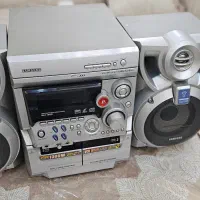 Cd ظبط قدیمی همراه با بلندگو|سیستم صوتی خانگی|زنجان, |دیوار