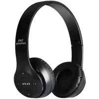 هدفون بلوتوثی تاشوی مشکی P47 مدل 1910