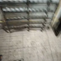 تخت خواب یک نفره فرفوژه مشکی|تخت و سرویس خواب|رشت, قاسمیه|دیوار