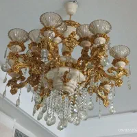 سه عدد لوستر ۱۶ شاخه و یک عدد لوستر ۸ شاخه|لوستر و چراغ آویز|تهران, قیام|دیوار