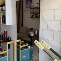 وسایل و دکور ارایشگاه میز دستگاه بخور سرشور اینه|آرایشگاه و سالنهای زیبایی|اندیمشک, |دیوار