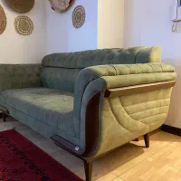 کاناپه سه نفره در حد نو|مبلمان خانگی و میز عسلی|کرج, فاز ۳ مهرشهر|دیوار