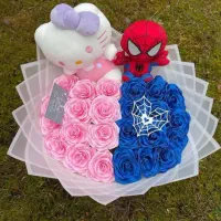 عروسک های پینترستی رز گل