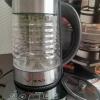 چایسازلمسی‌برندمونزاایتالیاگارانتی‌دارنوپلمپ|سماور، چای‌ساز، قهوه‌ساز|قوچان, |دیوار