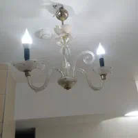 فروش پرده عمودی و لوستر همه با هم ۹۰۰|پرده، رانر، رومیزی|فولادشهر, مسکن مهر فولادشهر|دیوار