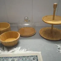 سرویس پذیرایی ۷تکه چوبی