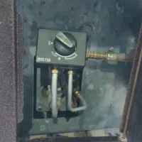 بخاری طرح شومینه بزرگ و|بخاری، هیتر، شومینه|آق قلا, |دیوار