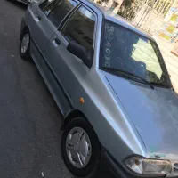 پراید مدل 76 نقر ابی دارایی یە حوال ثبت نامی