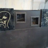 فروش تخت خواب تشک2نفره با دوتا پاتختی نو زیر قیمت