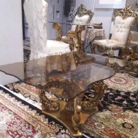 مبل سلطنتی ۷ نفره و  غذا خوری چهار نفره ۲۵ میلیون