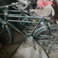 دو عدد دو چرخه انگلیسی اصل عتیقه