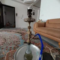 قلیان برنجی توپُر