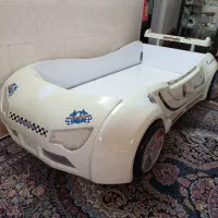 تخت نوجوان طرح ماشین درحد نو