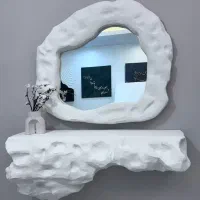 اینه قدی و کنسول لوستر