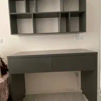 فروش کتابخانه دیواری، میز تحریر ، ۲ میز آرایش|کتابخانه، شلف، قفسه‌های دیواری|سنندج, |دیوار
