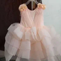 لباس مجلسی دخترانه با ست تاج