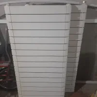 رادیاتور آلمینیوم سالم زیاد کارنکرده رنگ تمیز