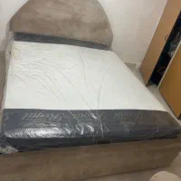 تخت خواب دونفره تدی رنگ کرم