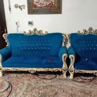 مبل ۹ نفره سالم|مبلمان خانگی و میز عسلی|پاکدشت, پارچین|دیوار