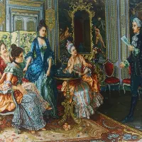 تابلو فرش دستباف مناسب هدیه روز مادر