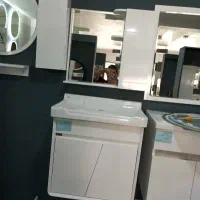 ست کامل روشویی کابینتی سفید/پخش ابوطالبی