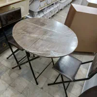 میز غذاخوری ، میز ناهارخوری ،تاشو ،کم جا، صندلی|میز و صندلی غذاخوری|اهواز, کمپلو جنوبی|دیوار