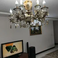 لوستر بسیار تمیز و سالم جنس برنز