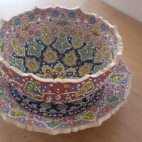 مینا کاری بسیارزیبا|صنایع دستی و سایر لوازم تزئینی|کرج, برغان|دیوار