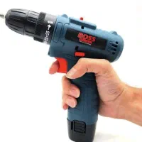 دریل شارژی باس مدل 002 باطری 18 ولت-توان ابزار