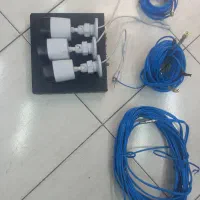 سه عدد دوربین + DVR + هارد 1T + سیمکشی کامل