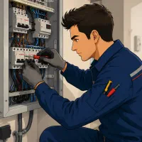 برق صنعتی،روشنایی،رفع اتصالی