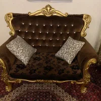 مبل استیل ۷ نفره سالم|مبلمان خانگی و میز عسلی|همدان, |دیوار