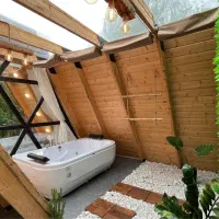 اجاره روزانه کلبه تیکا با جکوزی|اجارهٔ کوتاهمدت آپارتمان و سوئیت|بندر انزلی, بشمن|دیوار