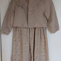 کت وسارافون دخترانه سایز ۳ مناسب تا ده سال