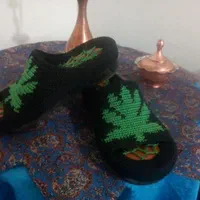 دمپایی دست باف|کیف، کفش، کمربند|زرند, |دیوار