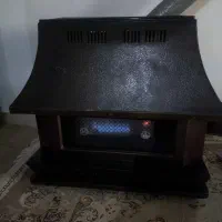 بخاری گازی طرح شومینه