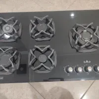 گاز صفحه رُهام پنج‌شعله پا به نو