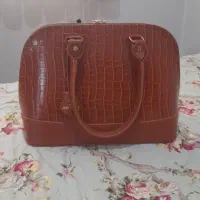 کیف مجلسی زنانه عسلی
