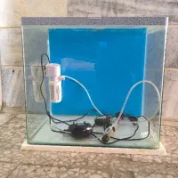 اکواریوم شیشه خم
