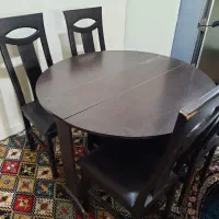 میز ناهار خوری چهار نفره تاشو|میز و صندلی غذاخوری|تهران, هاشمآباد (شهرری)|دیوار