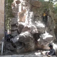 اجرا طراحی صخره و ابنما