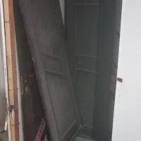 درب بزرگ آهن محکم 3 لایه ماشین رو کاملا سالم|مصالح و تجهیزات ساختمان|آستارا, |دیوار