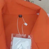 مانتو دخترانه سفید نارنجی نو|کفش و لباس بچه|تهران, امام زاده عبدالله|دیوار