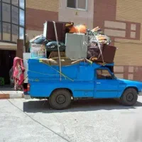 حمل اثاث منزل با وانت بار، نیسان بار، با کارگر