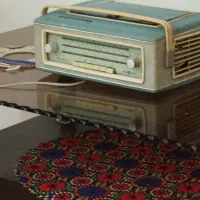 رادیو گرام روسی قدیمی کومبی