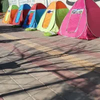 چادر مسافرتی کف زخیم فنر قوی